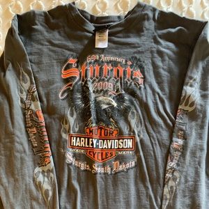 Harley Davidson 2009 Sturgis Rally t-shirt XL